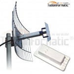 KIT CLIENTE Internet Wireless: Antena 17dBi + Cabo 1m + USB Station - Oferta!!!